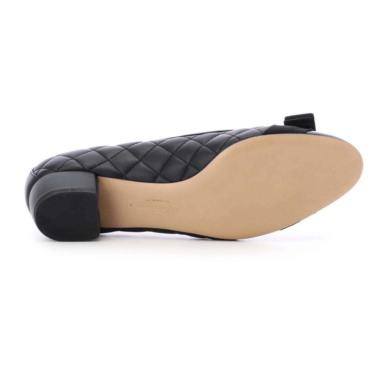 FERRAGAMO フェラガモ パンプス/QUILTED VARA PUMP ヴァラ レディース