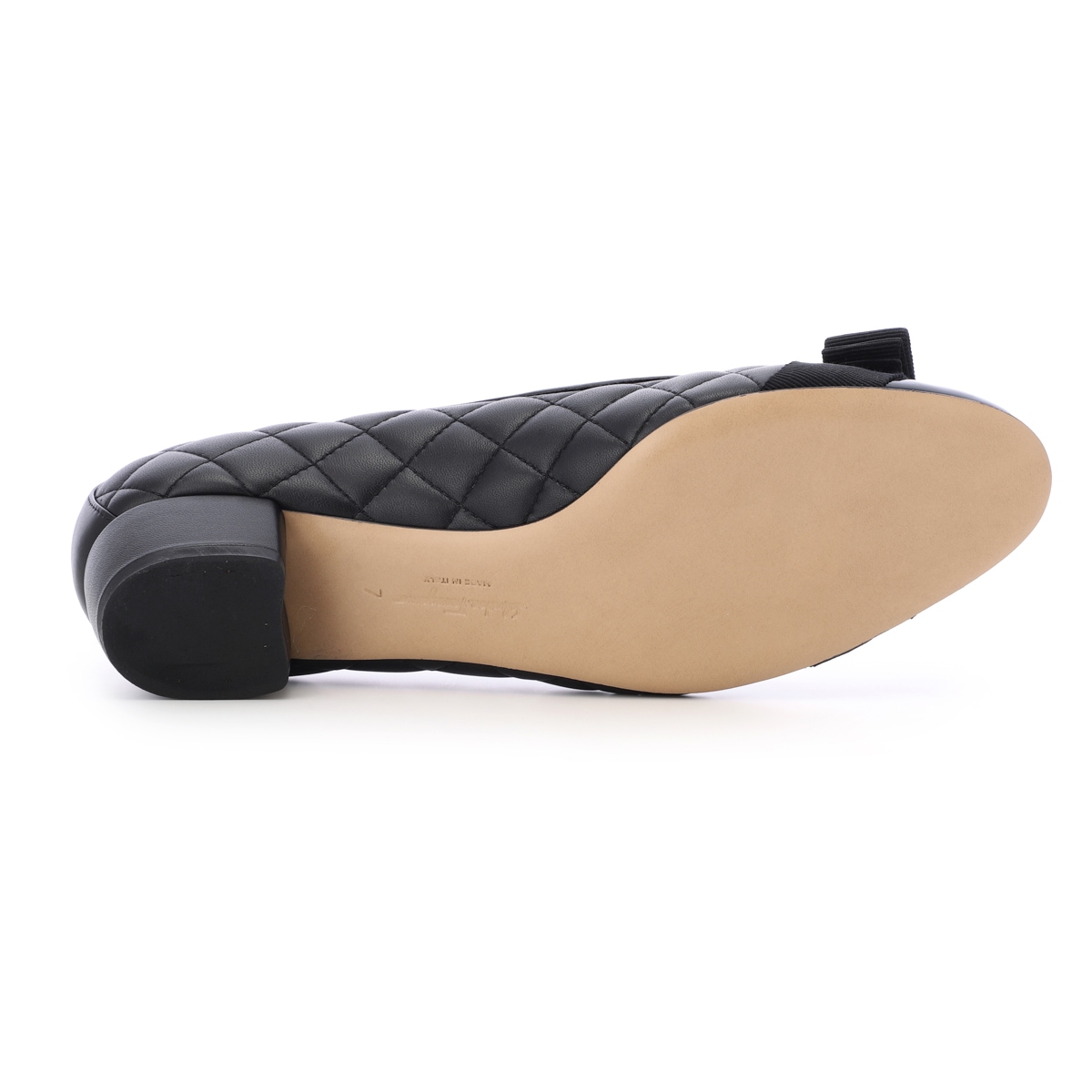 FERRAGAMO フェラガモ パンプス/QUILTED VARA PUMP ヴァラ レディース