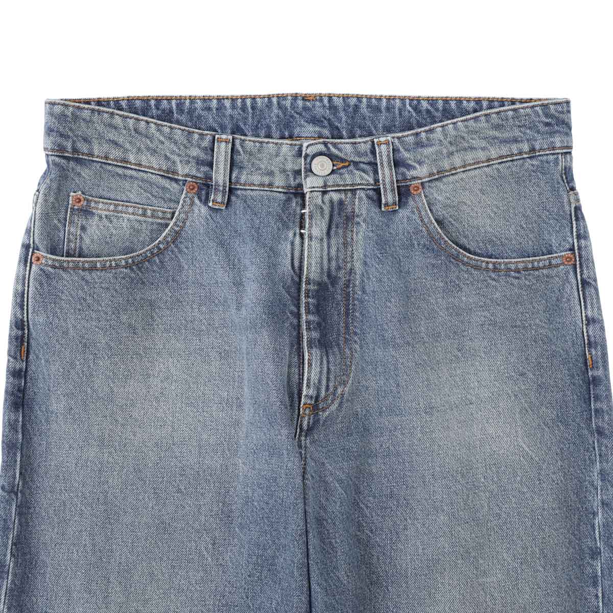MM6 Maison Margiela エムエム 6 メゾンマルジェラ ジップフライジーンズ/ストレートレッグ ジーンズ/STRAIGHT-LEG JEANS メンズ