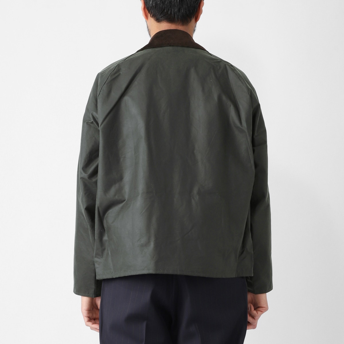 Barbour バブアー ワックスコーティング ジャケット/コーチジャケット/TRANSPORT OVERSIZED WAXED JACKET メンズ