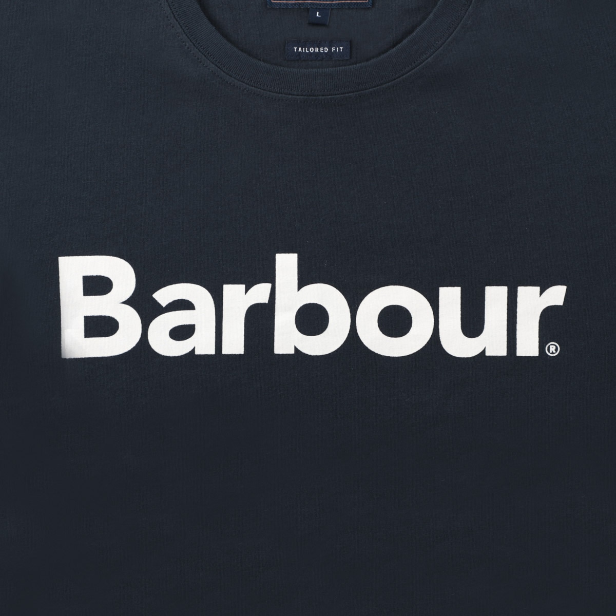 ネコポス対応(1点まで)』Barbour バブアー クルーネック Tシャツ 
