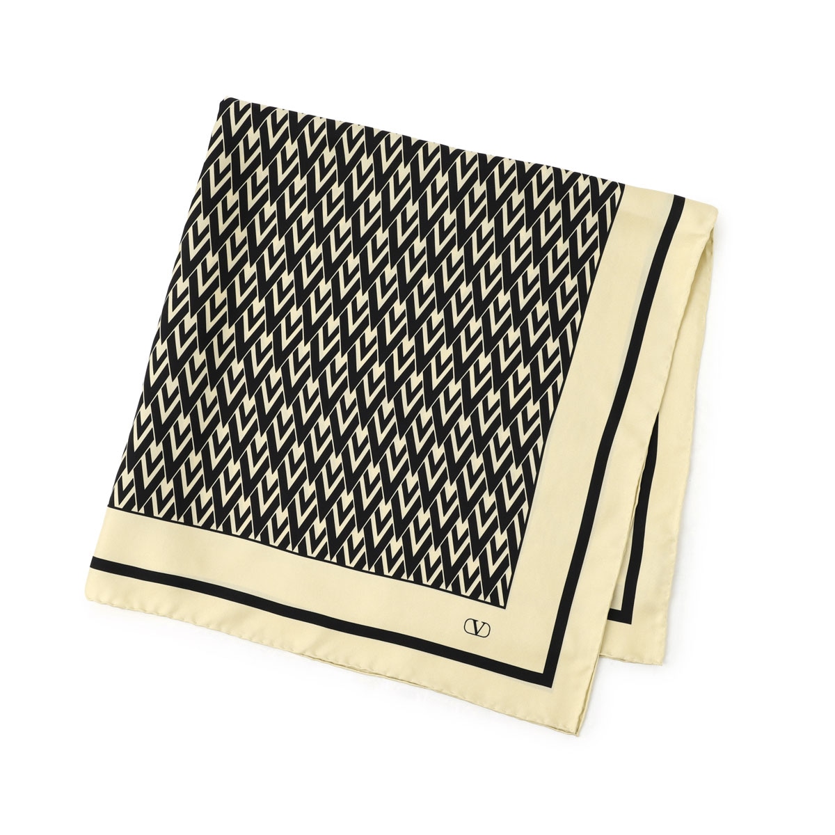 VALENTINO GARAVANI ヴァレンティノガラヴァーニ スカーフ/TOUTE LA V SILK SCARF 90 x 90cm トゥッタラ V シルク スカーフ レディース