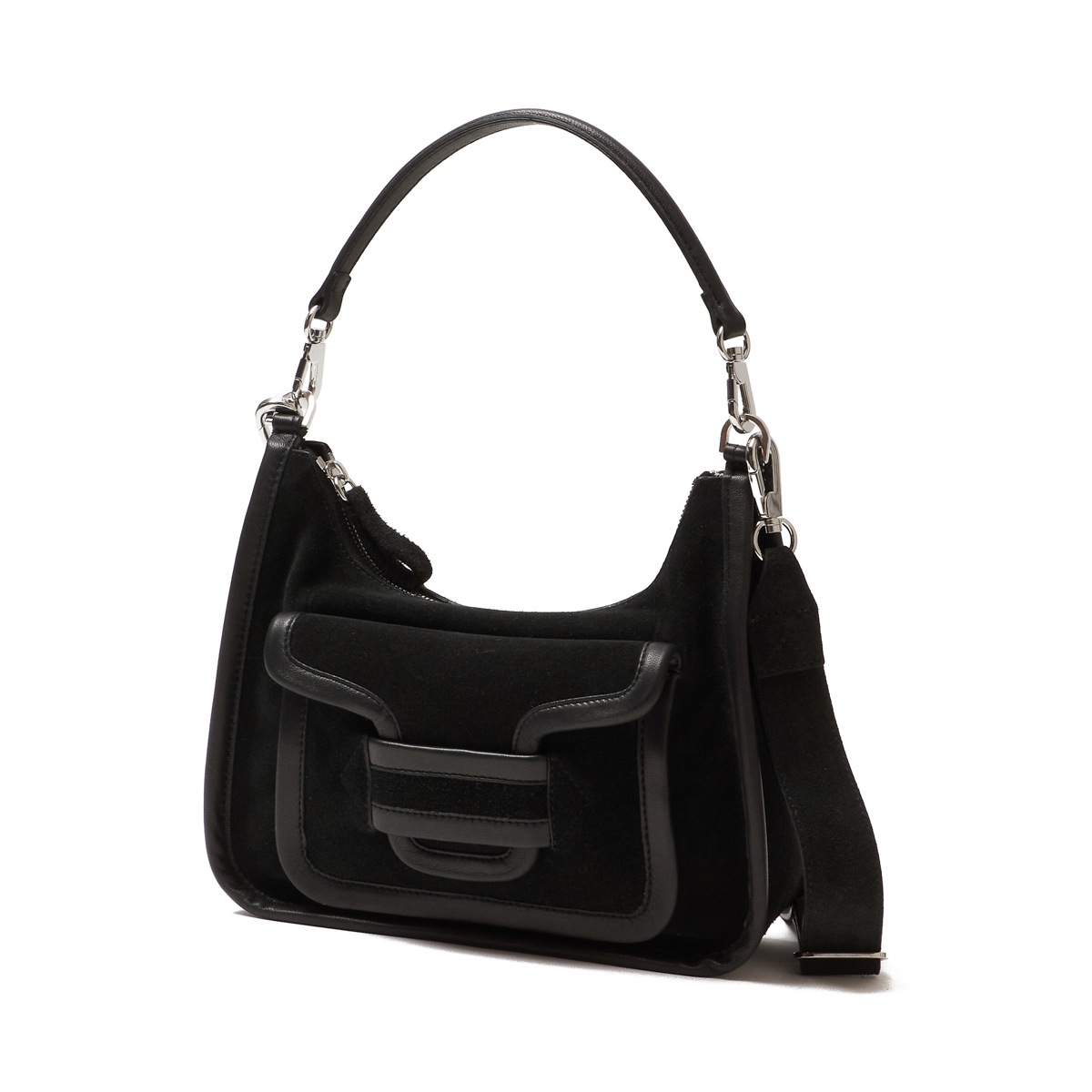 PIEERE HARDY ALPHA ピエールアルディ　アルファ　バッグ QV08_ALPHA_HANDBAG_-LAMB_BLACK