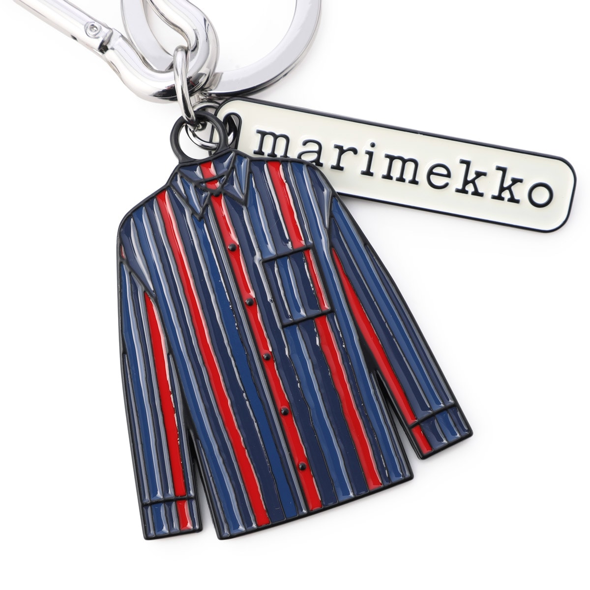 『ネコポス対応(3点まで)』marimekko マリメッコ キーリング/Vekku Kioski Key chain レディース