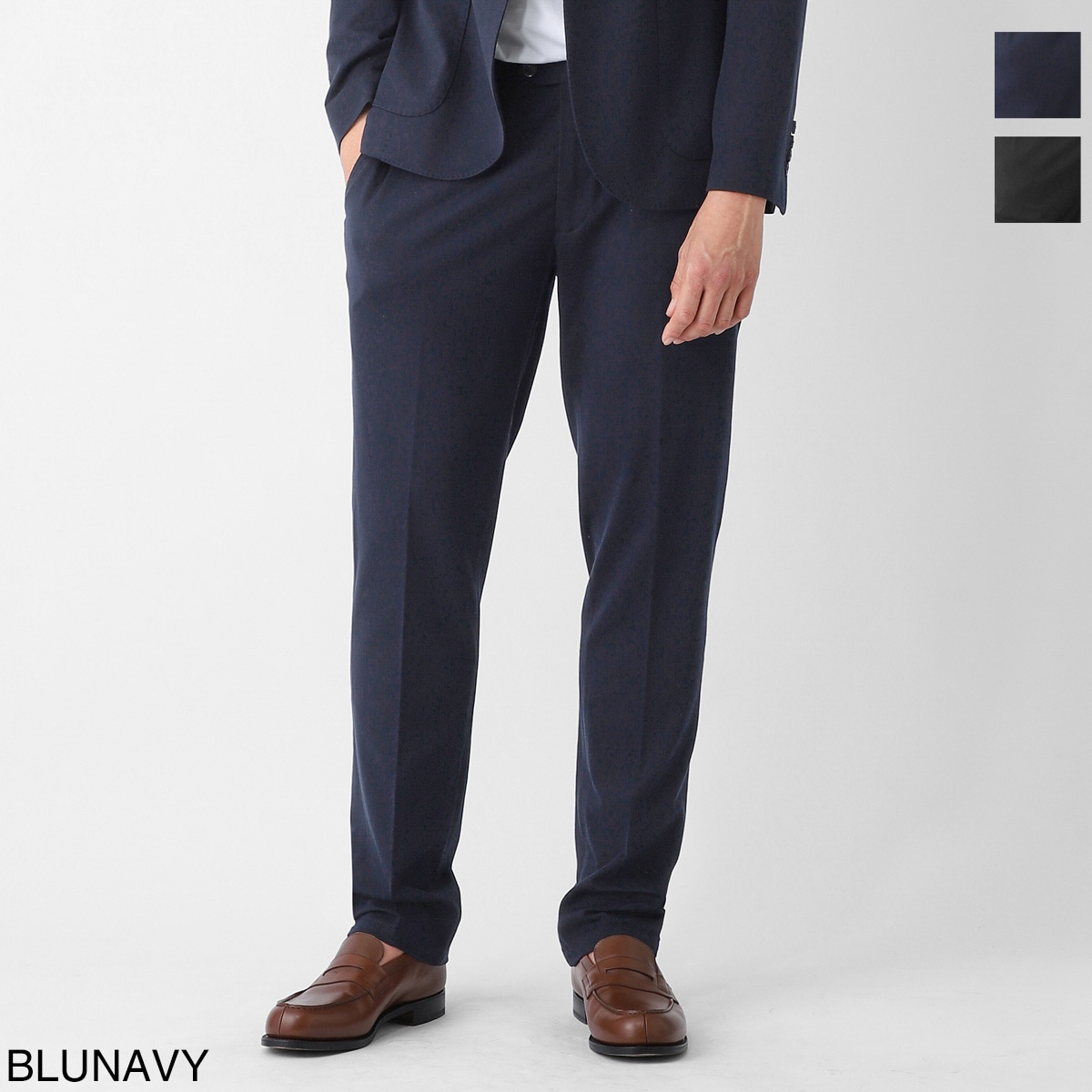 CIRCOLO 1901 チルコロ ノープリーツ スラックス/SUPER LIGHT PREMIUM PIQUET SCOTTISH YARN メンズ