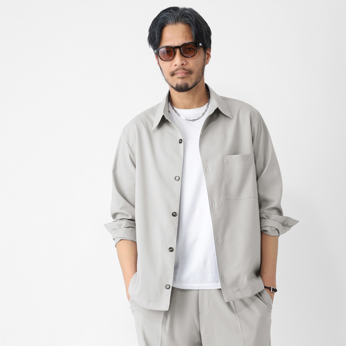 BE ABLE ビーエイブル シャツジャケット/LEROY リロイ 【国内正規品】 メンズ