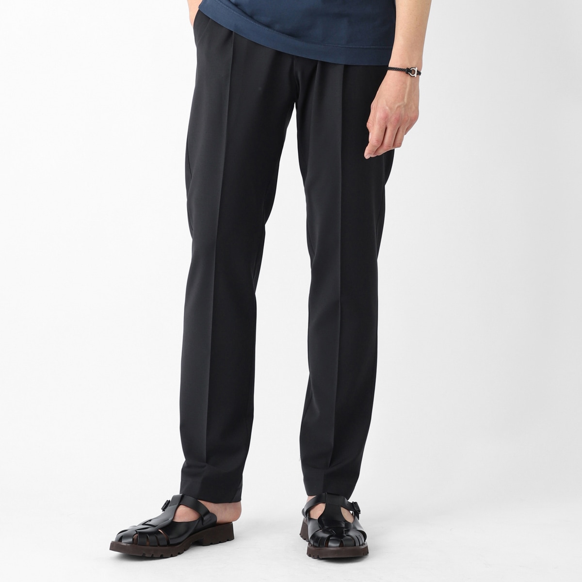 BERWICH ベルウィッチ イージースラックス/ウールパンツ/SPIAGGIA_1P HIGH PERFORMANCE POLI-WOOL STRETCH メンズ