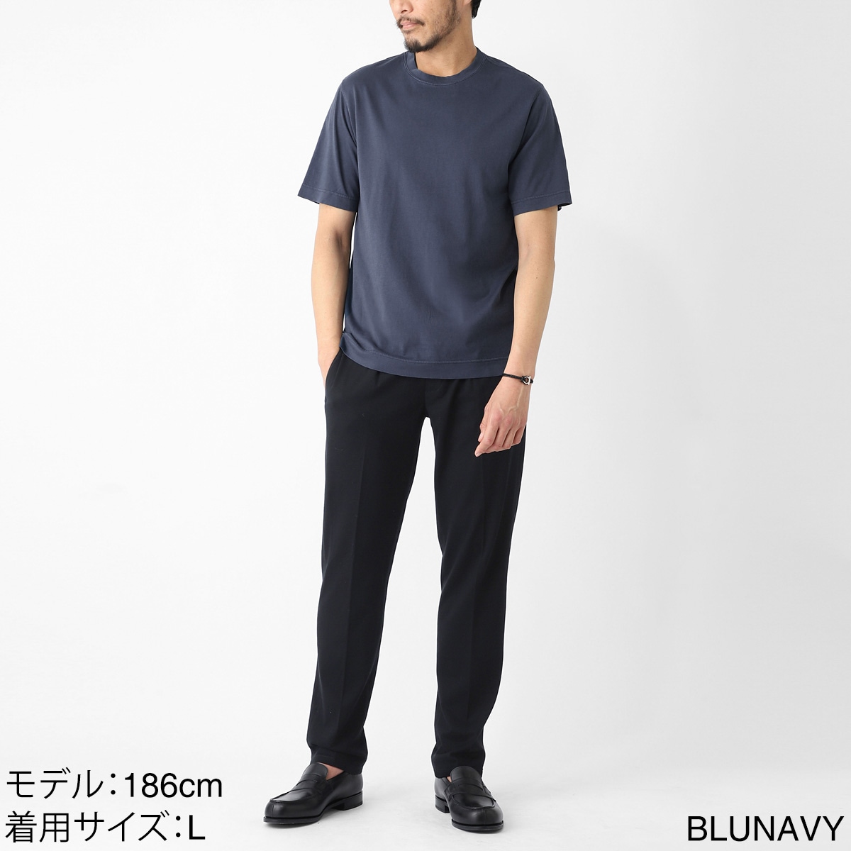 CIRCOLO 1901 チルコロ クルーネックTシャツ/COTTON JERSEY GARMENT