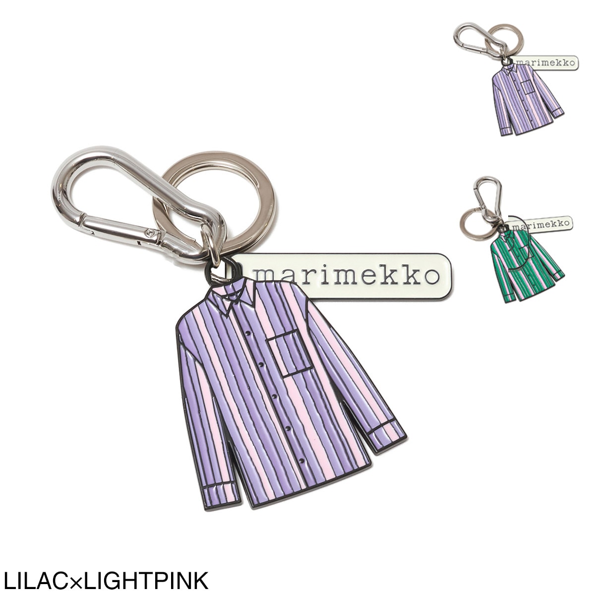marimekko マリメッコ キーリング/バッグチャームモチーフ/Vekku Kioski key chain レディース