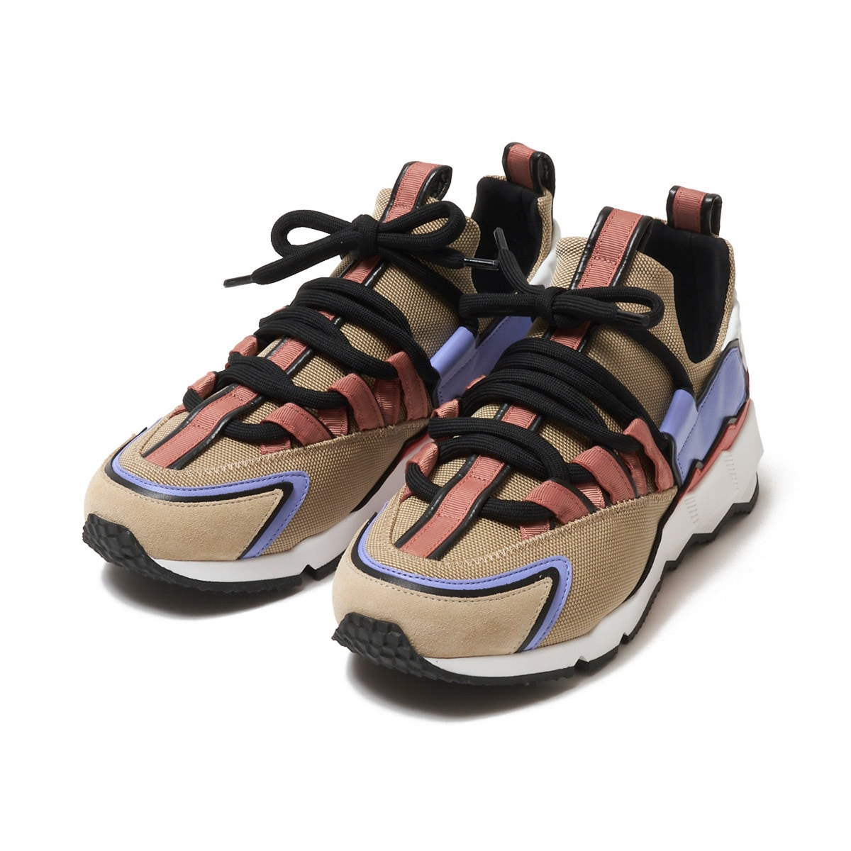 PIERRE HARDY ピエールアルディ スニーカー/TREK COMET トレックコメット キャンバス スエード【大きいサイズあり】 レディース