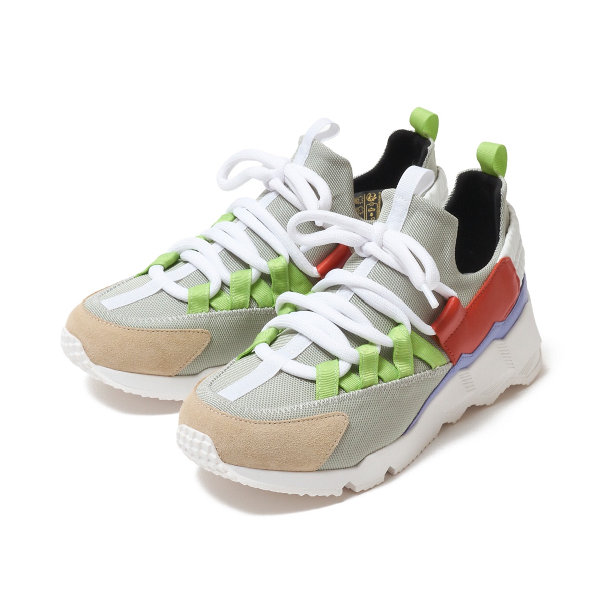 PIERRE HARDY ピエールアルディ スニーカー/TREK COMET トレックコメット キャンバス スエード【大きいサイズあり】 レディース