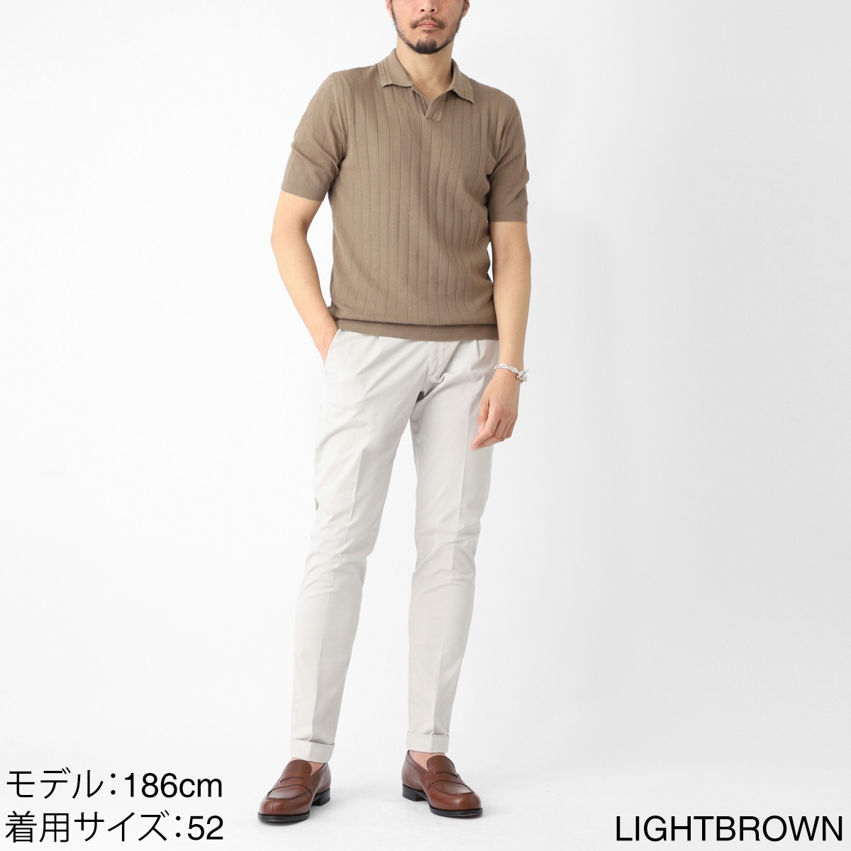 Cruciani クルチアーニ ニットポロシャツ/スキッパーポロシャツ/POLO