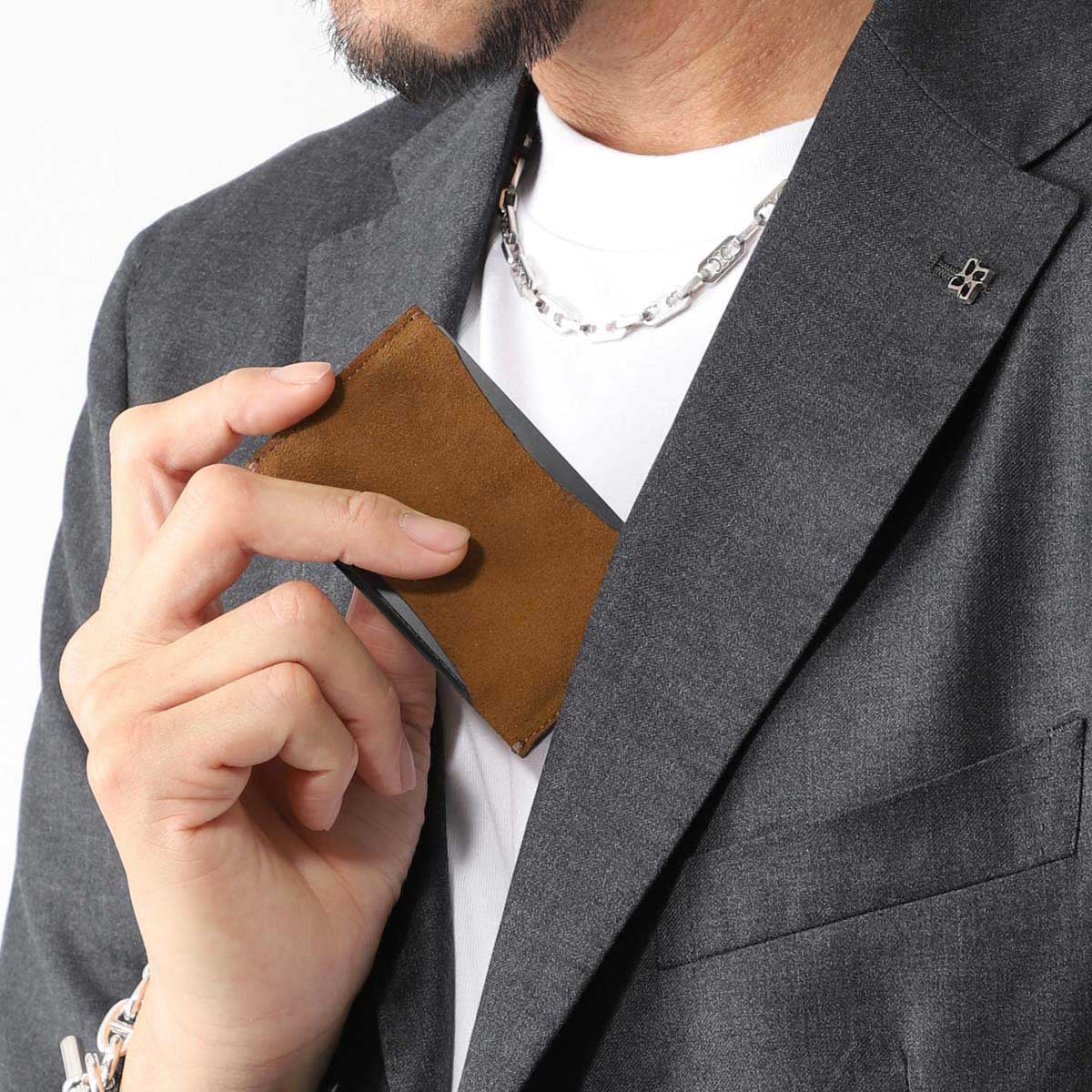 WILLIAM ウィリアム カードケース/CARD CASE NABUK 【国内正規品】 メンズ