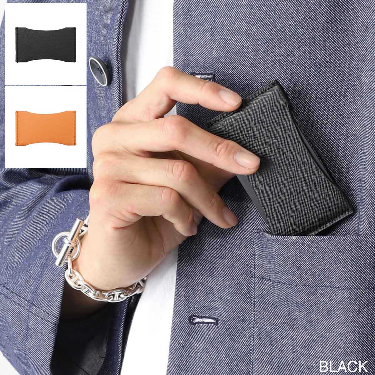 WILLIAM ウィリアム カードケース/CARD CASE SAFIANO 【国内正規品】 メンズ