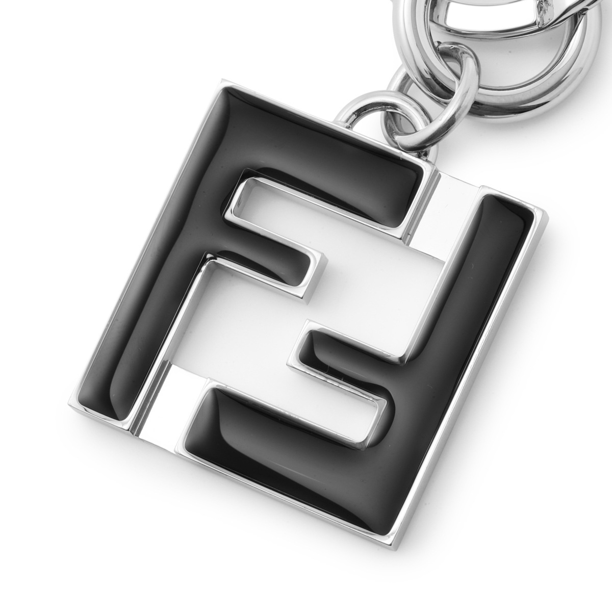 FENDI フェンディ キーリング/バッグチャーム/FF SQUARED KEY RING FF