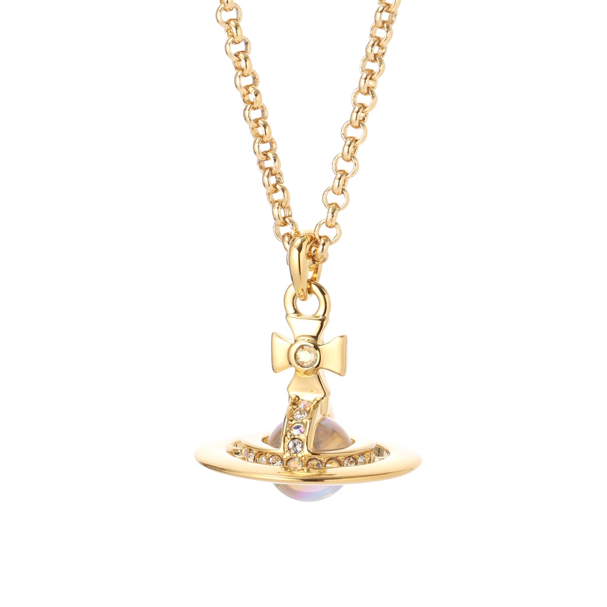 Vivienne Westwood ヴィヴィアンウエストウッド ネックレス/NEW PETITE ORB PENDANT レディース