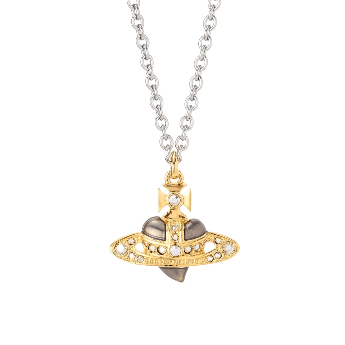 Vivienne Westwood ヴィヴィアンウエストウッド ネックレス/MAN. DIAMANTE HEART PENDANT
