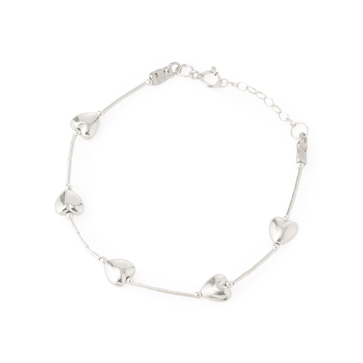 HARPO ハルポ(アルポ) ブレスレット/HP01-B ハート ビーズ アクセサリー シルバー レディース