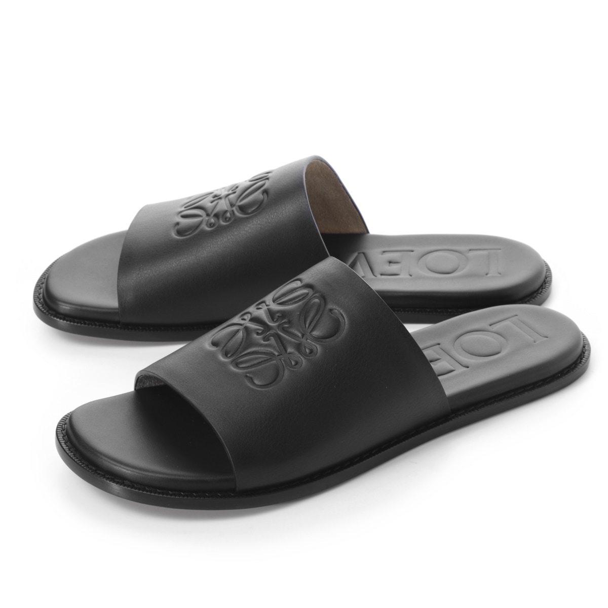 LOEWE ロエベ サンダル/スライドサンダル/FLEX ANAGRAM SLIDE フレックス アナグラム スライド【大きいサイズあり】 メンズ