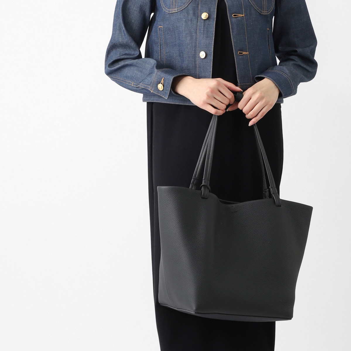 THE ROW ザ ロウ トートバッグ/PARK TOTE THREE ポーチ付き レディース
