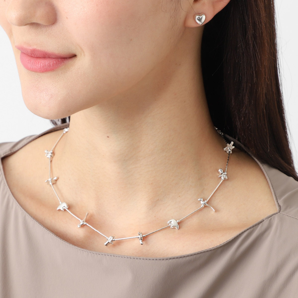 HARPO ハルポ(アルポ) ネックレス/Fetish Necklace SMALL ANIMALS 16inch/12mm スモール アニマル silver925 レディース