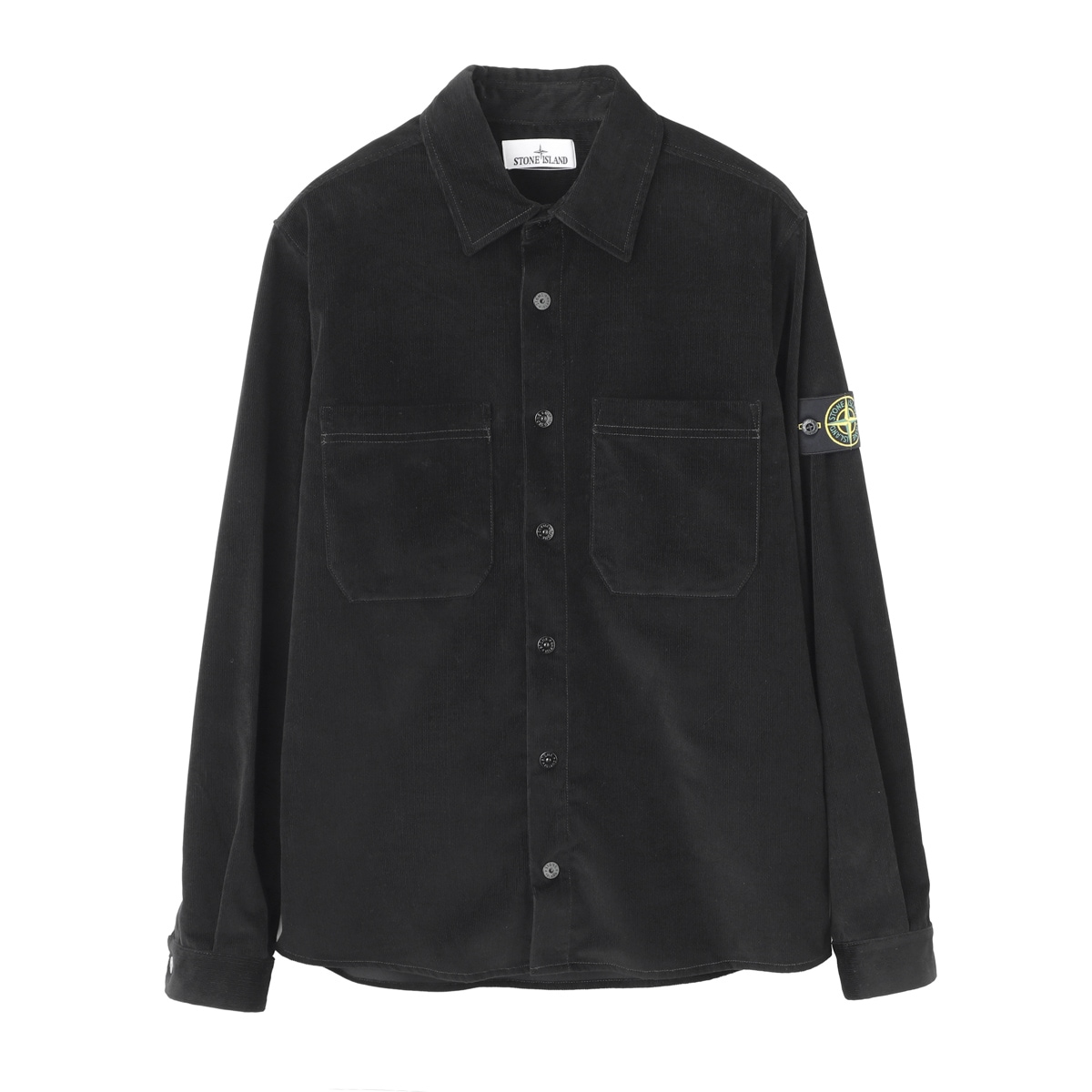 STONE ISLAND ストーンアイランド 長袖レギュラーカラーシャツ/オーバーシャツ/1200040 COTTON MICRO-CORDUROY メンズ