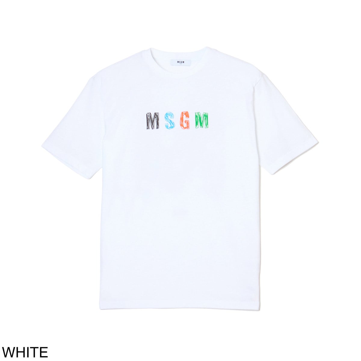 MSGM エムエスジーエム クルーネックTシャツ/KIDS キッズ ボーイズ/ロゴT バックロゴ レディース