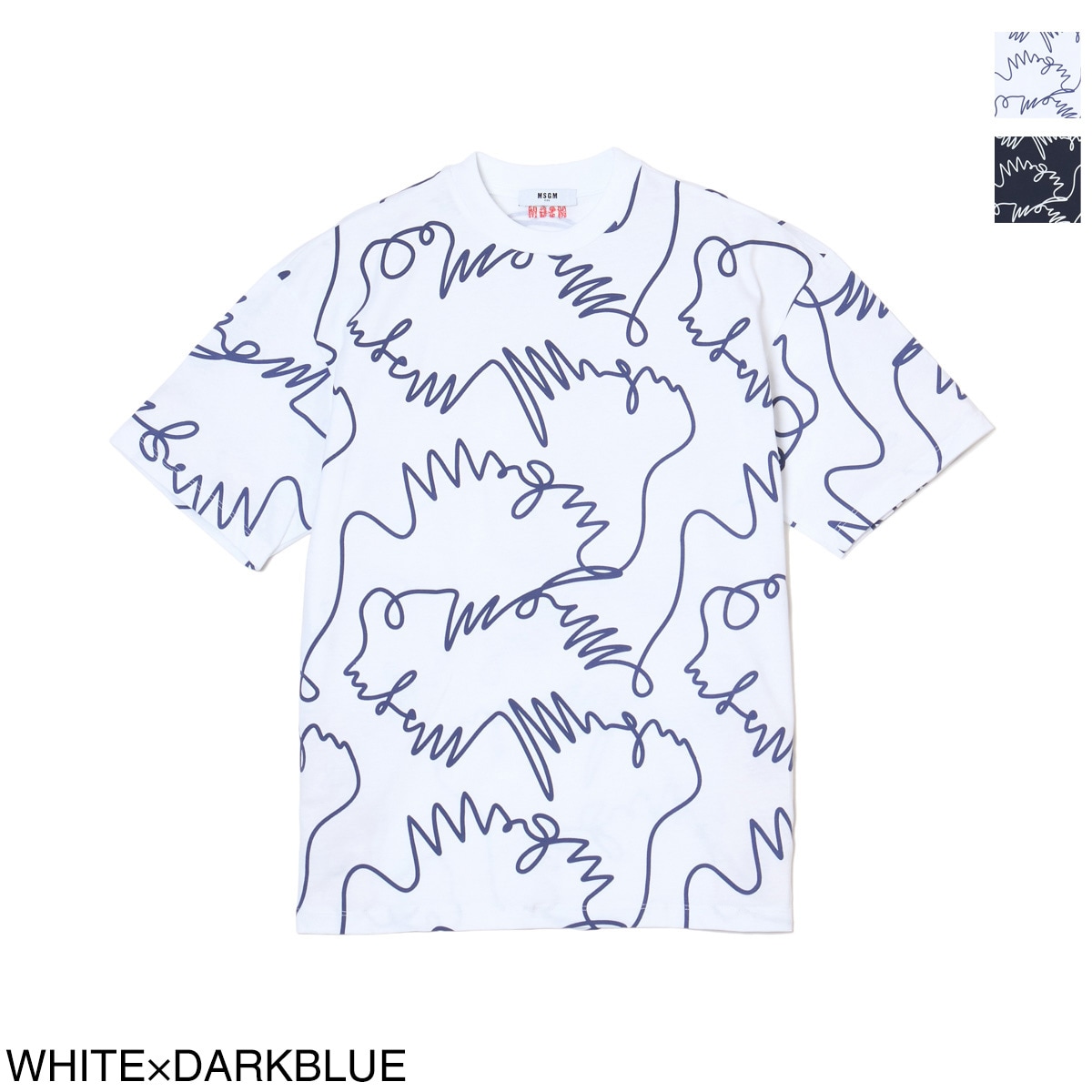 MSGM エムエスジーエム クルーネックTシャツ/KIDS キッズ ガールズ ボーイズ/ロゴ プリントTシャツ ロゴT レディース