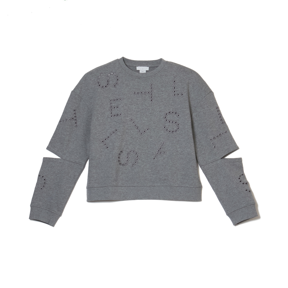 STELLA McCARTNEY ステラマッカートニー スウェットシャツ/KIDS キッズ ガールズ/トレーナー スウェット カットアウトデザイン パンチング ロゴ刺繍 レディース