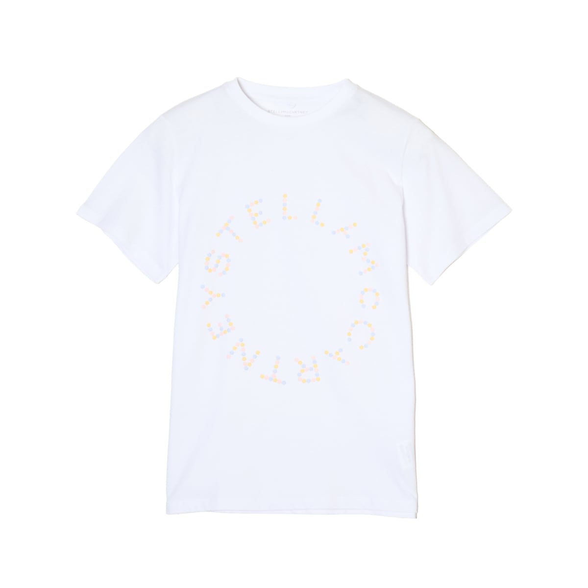 STELLA McCARTNEY ステラマッカートニー クルーネックTシャツ/KIDS キッズ ガールズ/コットン ロゴ レディース