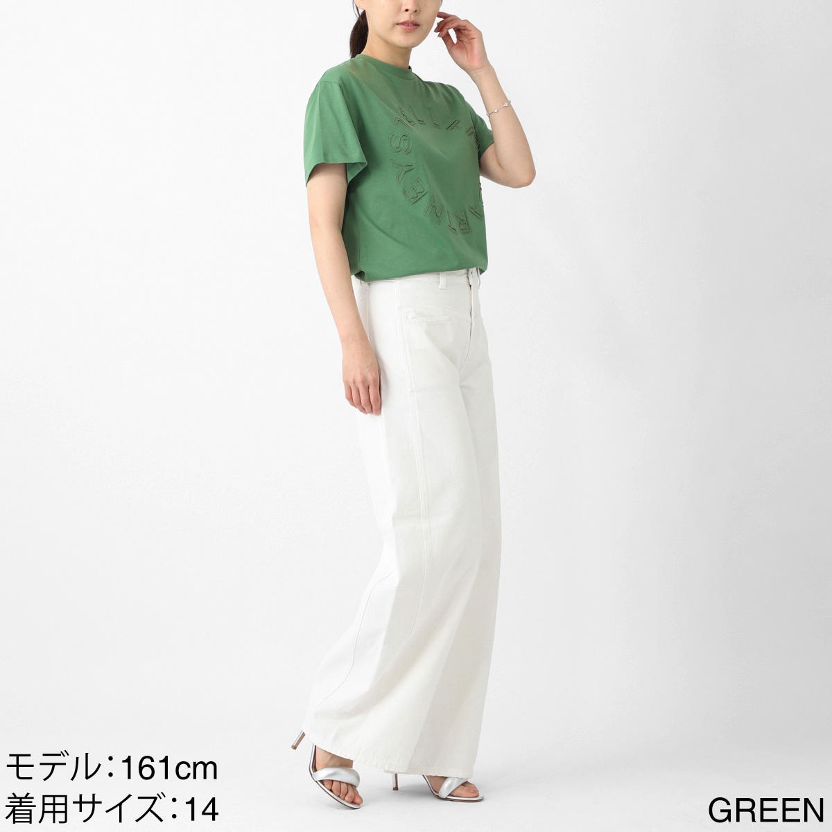 STELLA McCARTNEY ステラマッカートニー クルーネックTシャツ/KIDS キッズ ガールズ/コットン ロゴ レディース