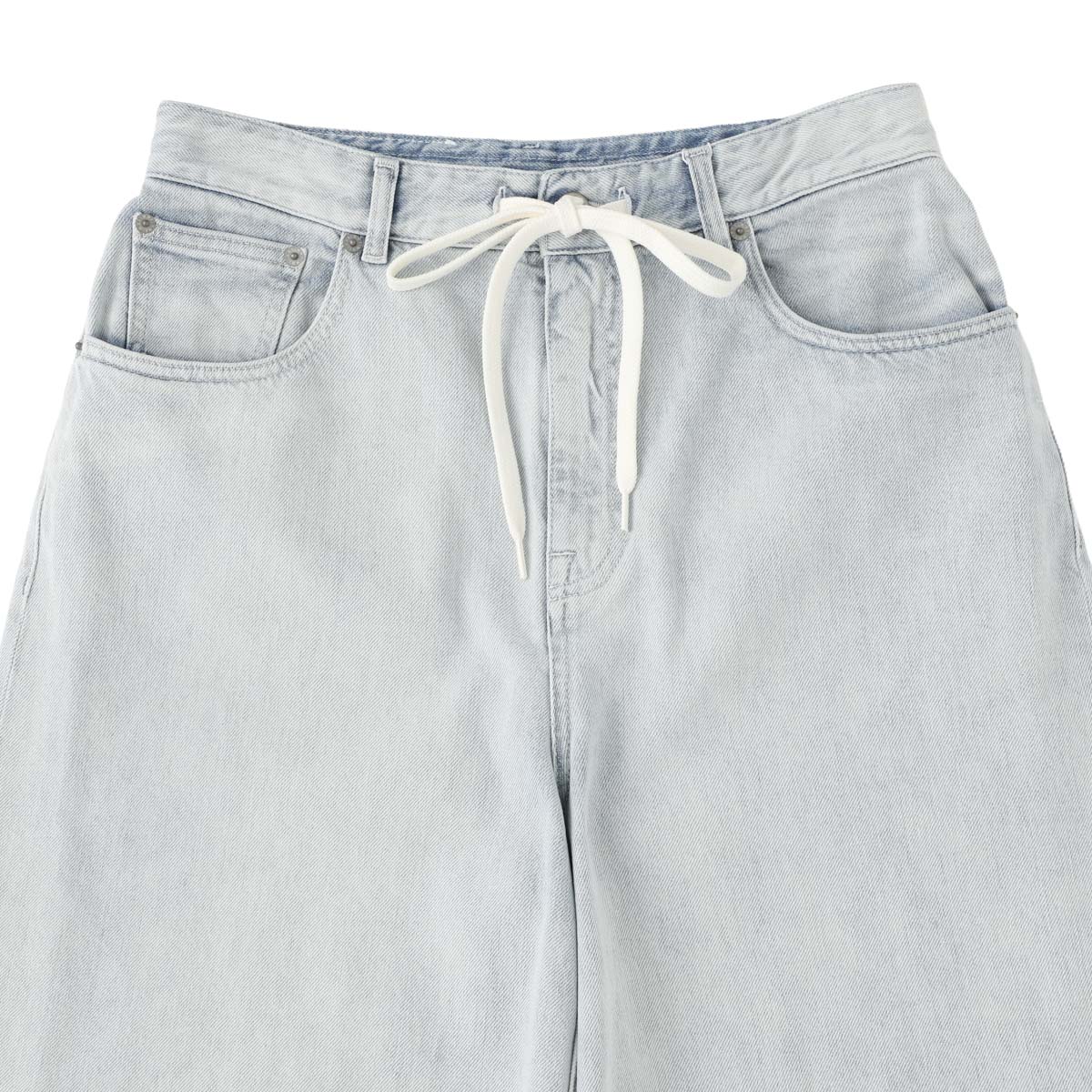 MM6 Maison Margiela エムエム 6 メゾンマルジェラ ジップフライジーンズ/ワイドレッグ ジーンズ/WIDE-LEG JEANS レディース