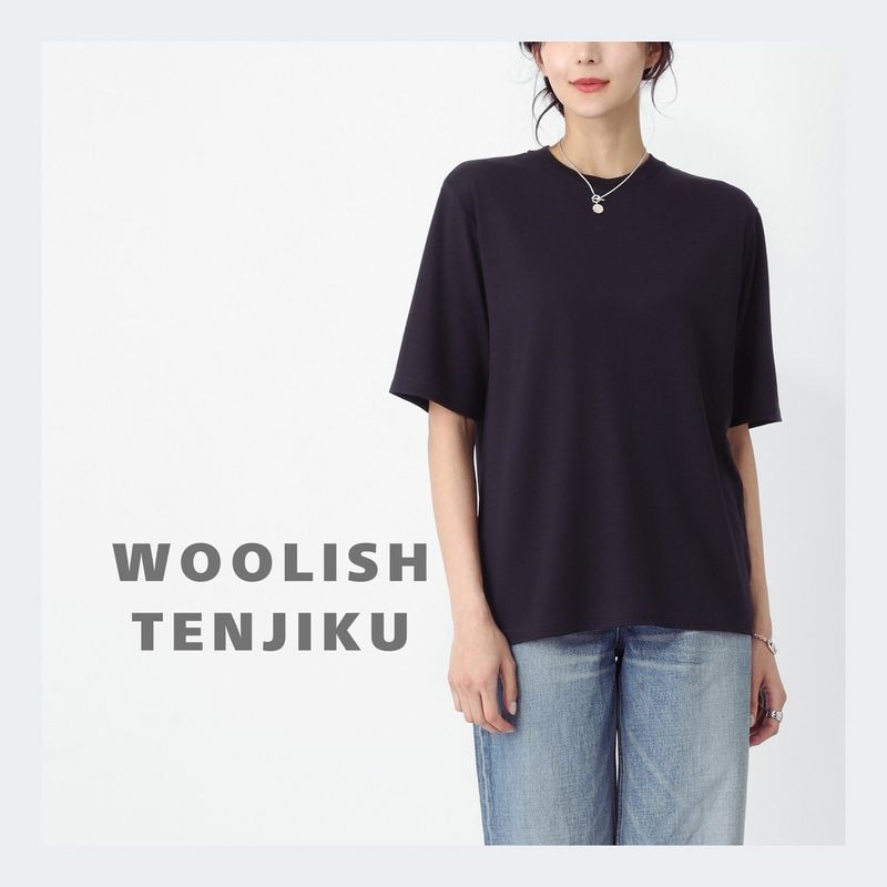 LIFiLL リフィル クルーネックTシャツ/WOOLISH TEE ウーリッシュ 【国内正規品】