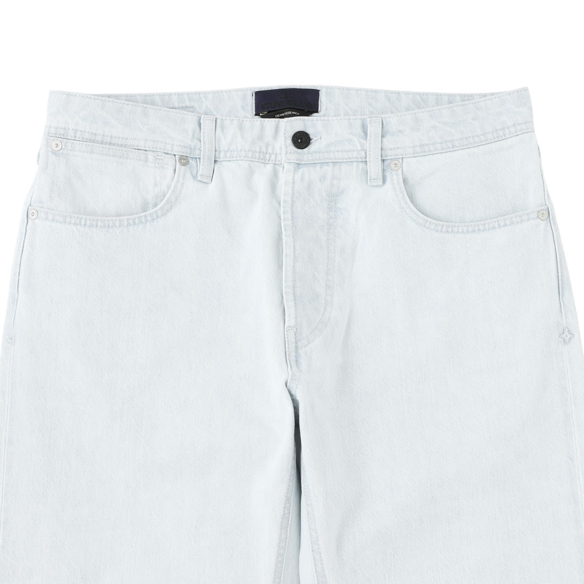 STONE ISLAND ストーンアイランド ボタンフライジーンズ/J100005 INDIGO DENIM-ULTRA BLEACHED STONE ISLAND DENIM RESEARCH メンズ