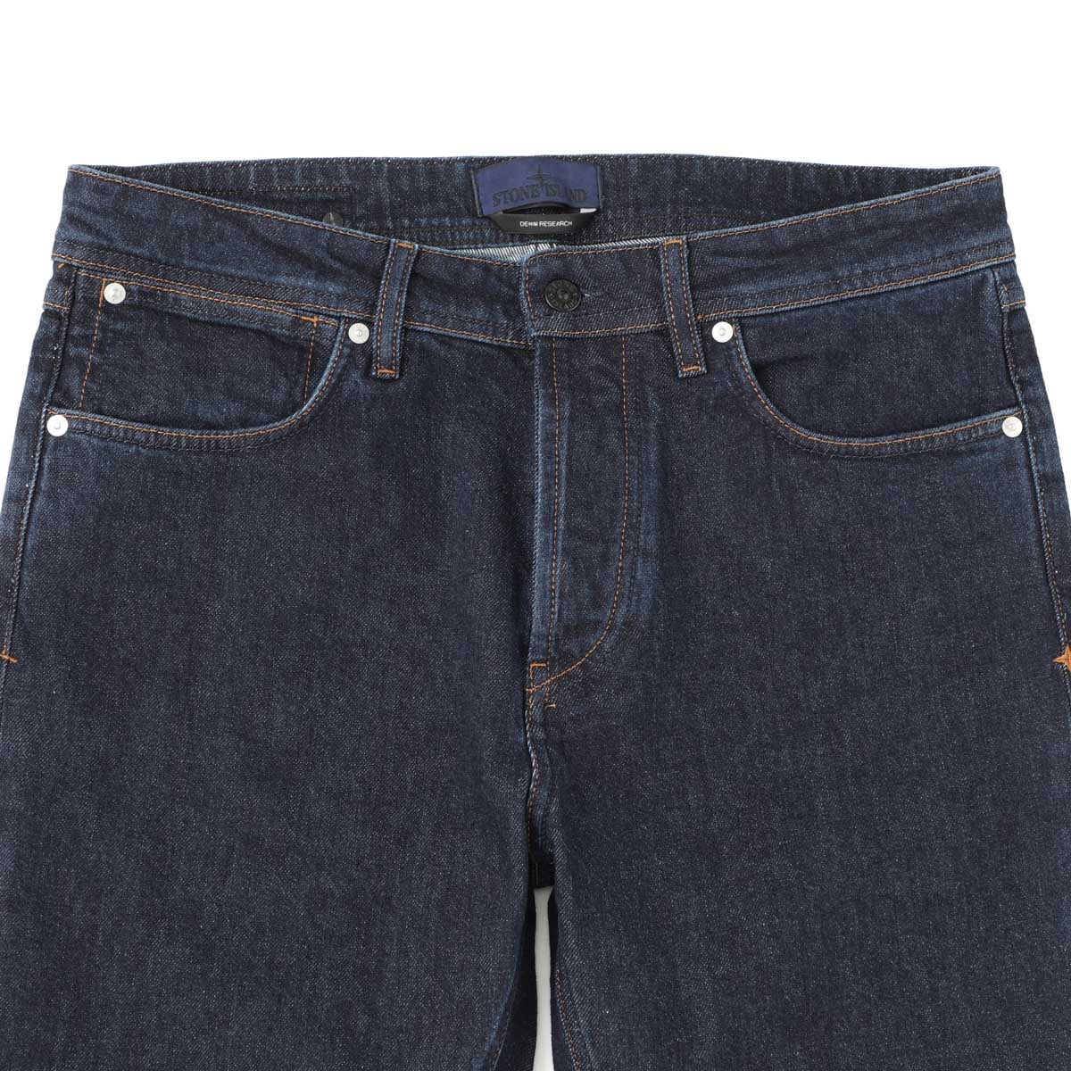正規品　STONE  ストーンアイランド　ジーパン　デニム STONE ISLAND ストーンアイランド ボタンフライジーンズ/J100007