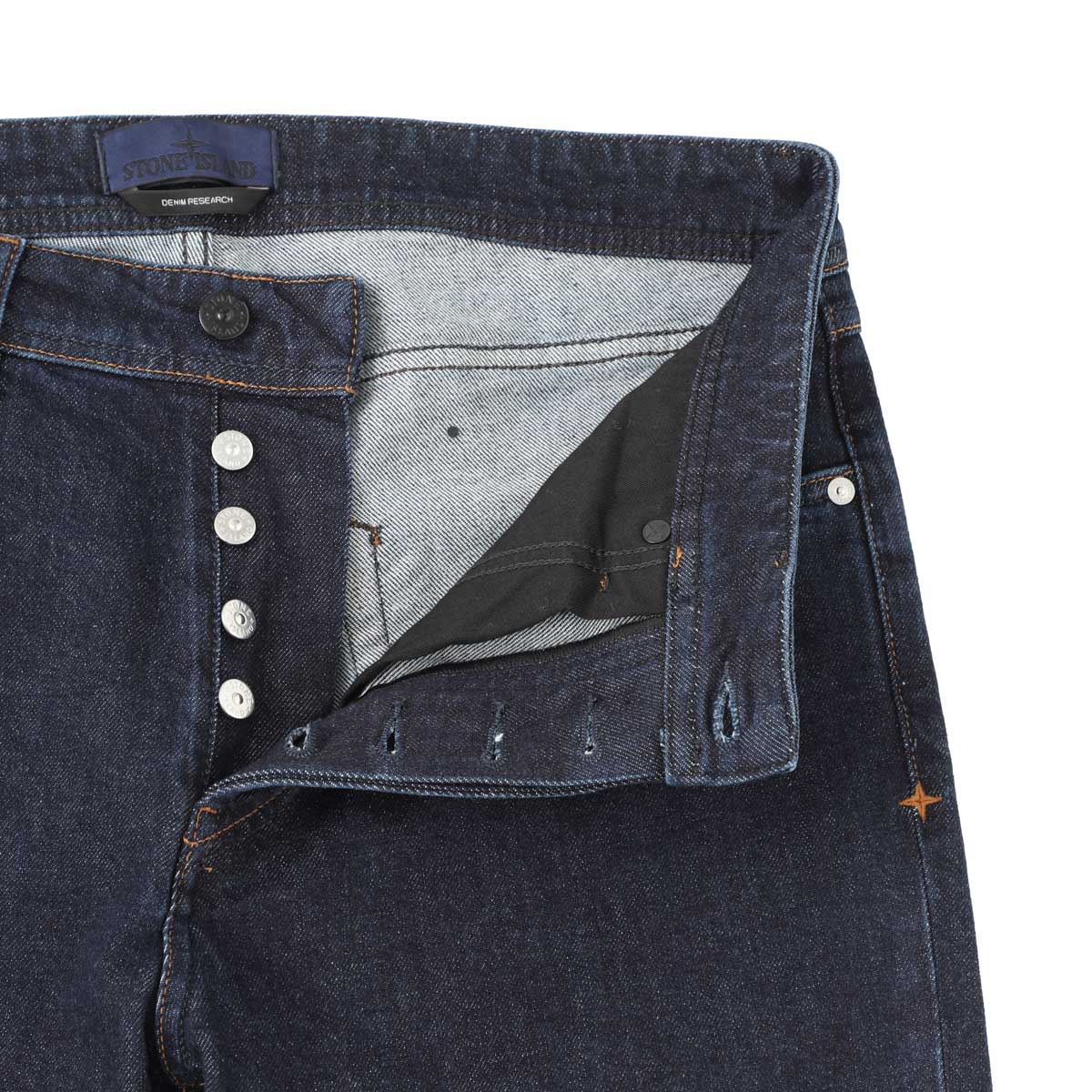 STONE ISLAND ストーンアイランド ボタンフライジーンズ/J100007