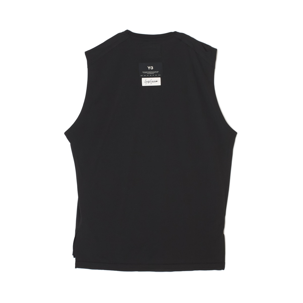 Y-3 ブラック タンクトップ S/P Y-3 タンクトップ | ブラック | FARFETCH JP