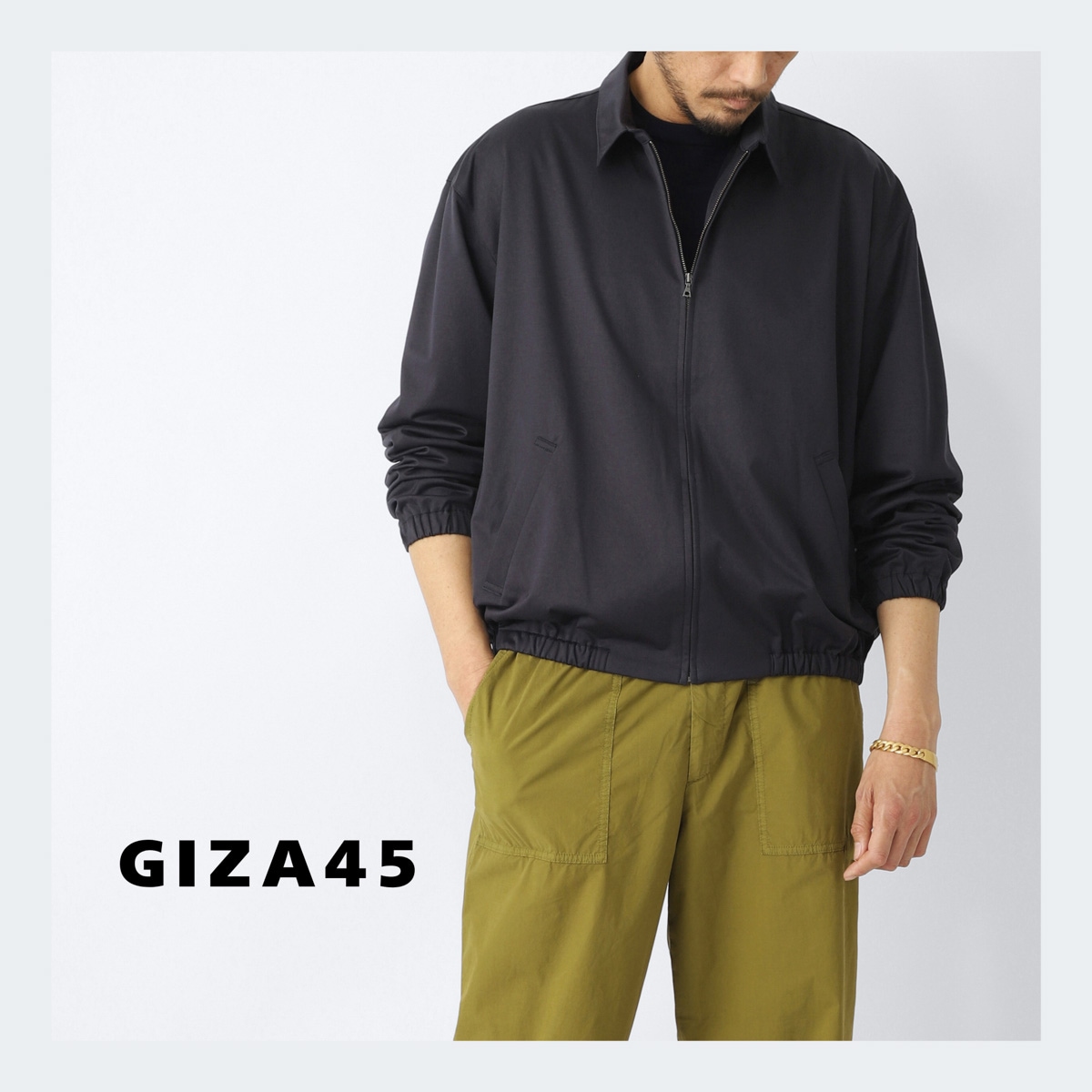 LIFiLL リフィル ブルゾン/シャツジャケット/GIZA45 ZIPUP SHIRT BLOUSON 【国内正規品】 メンズ