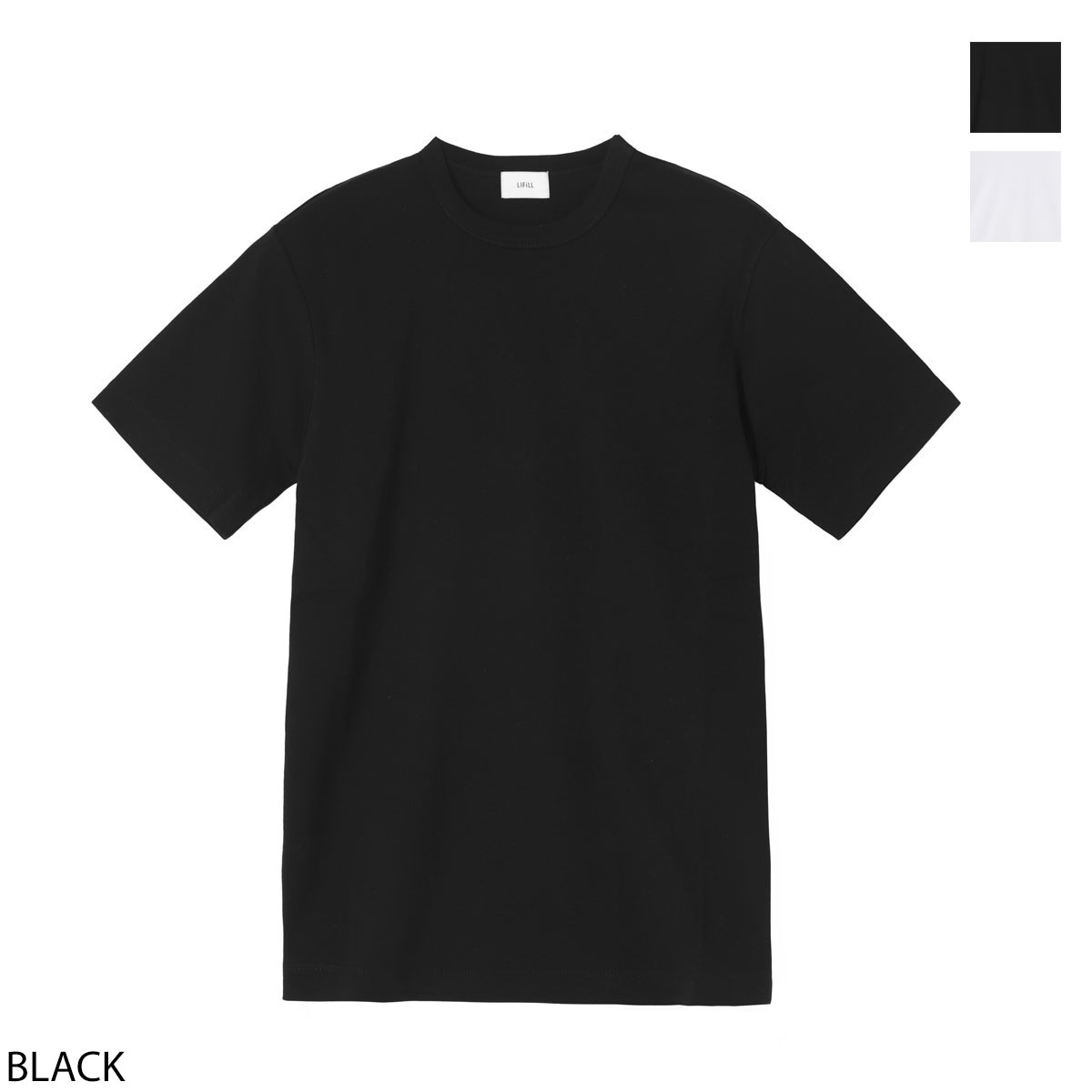 『ネコポス対応(1点まで)』LIFiLL リフィル クルーネックTシャツ/COTTONY SOFT STRETCH TEE ソフトストレッチTシャツ コットニー 【国内正規品】 レディース