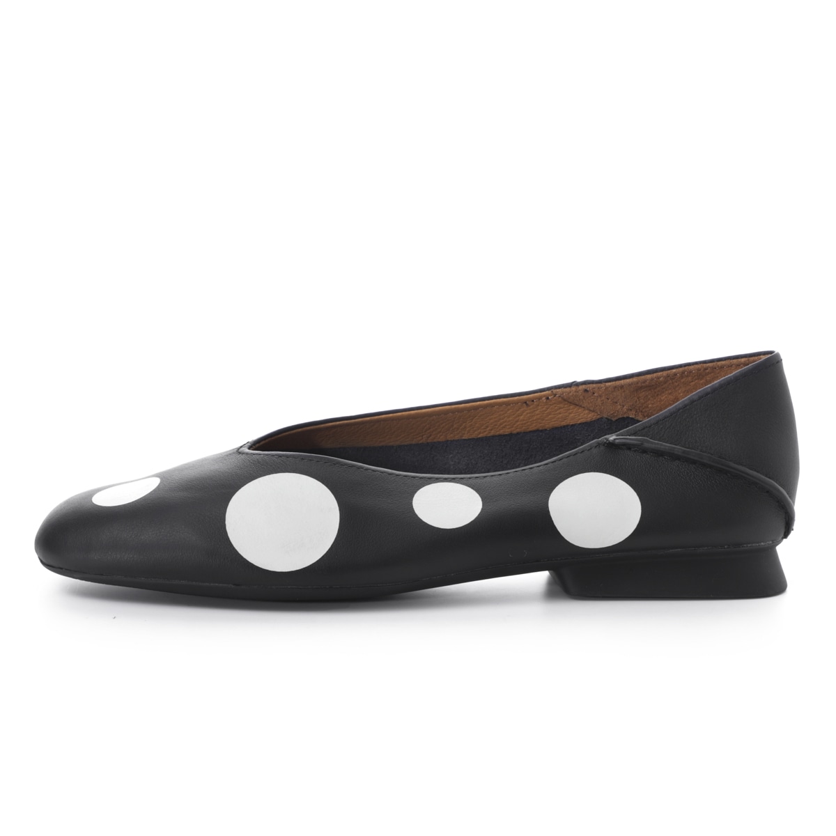 Camper カンペール バレエシューズ/フラットシューズ/CASI MYLA ソフトレザー Vカット フラット バレエシューズ バブーシュ【大きいサイズあり】 レディース