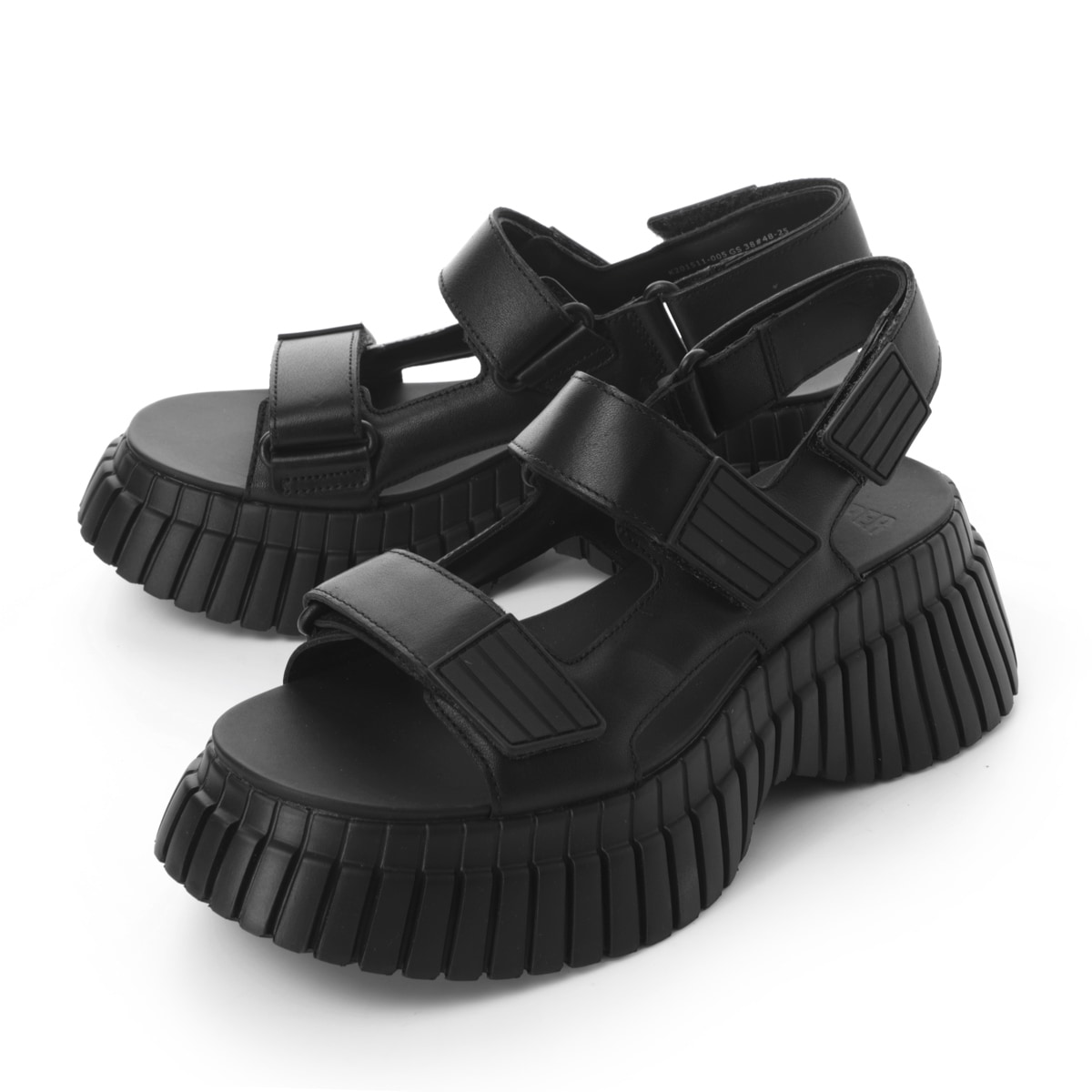 Camper カンペール サンダル/PIX BCN 厚底 プラットフォーム チャンキーヒール ベルクロ レザー レディース