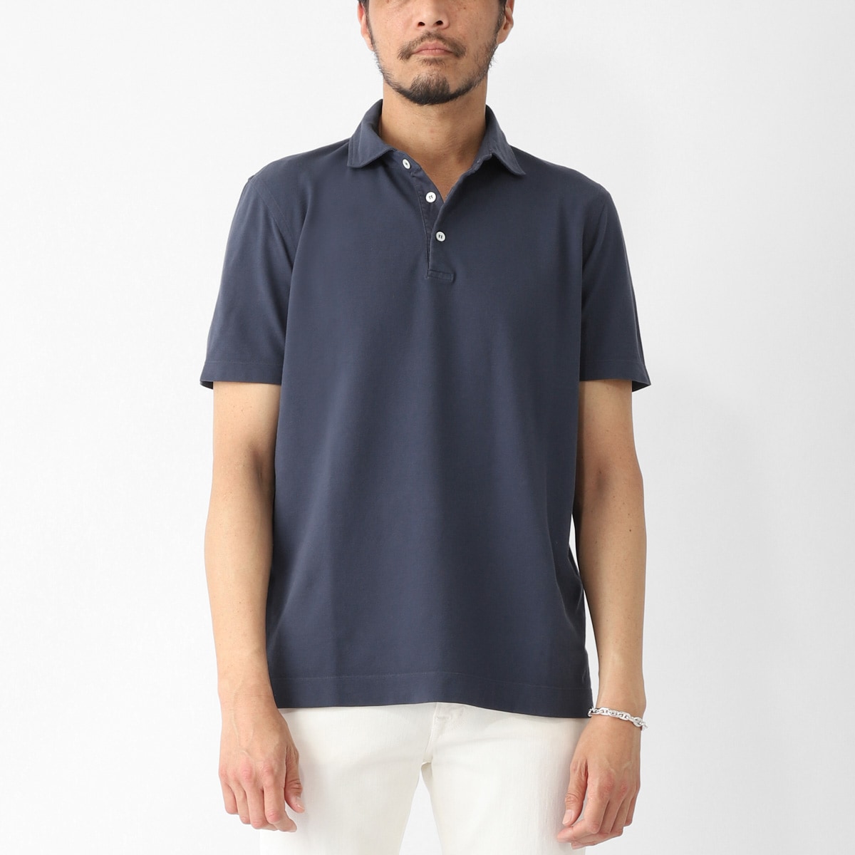 Cruciani クルチアーニ ポロシャツ/POLO 3 BOTTONI M/C【大きいサイズあり】 メンズ