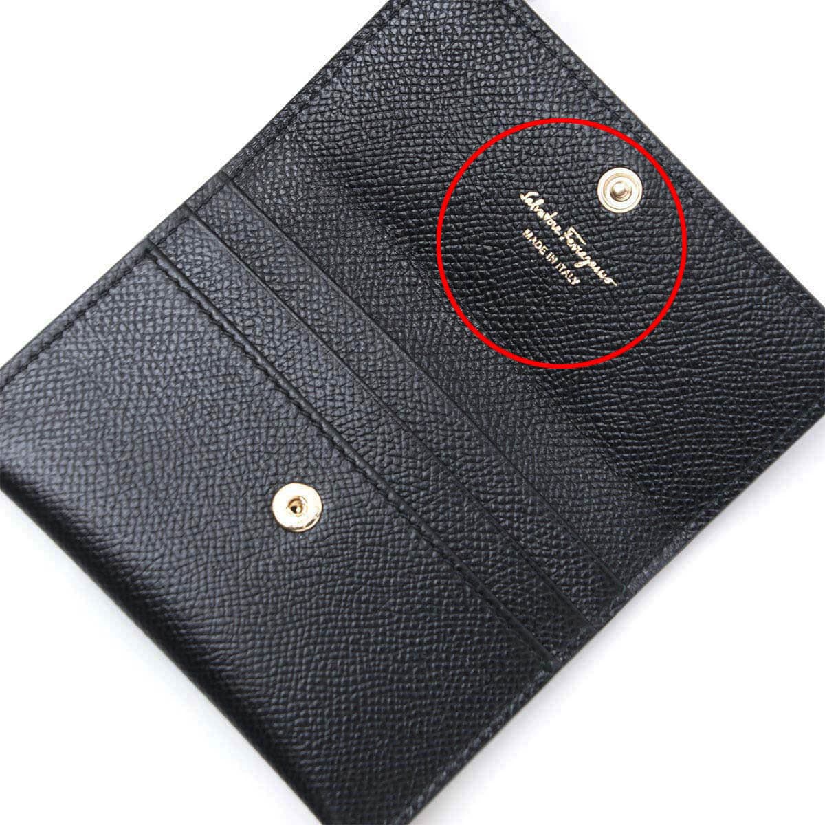 【訳あり】【アウトレット】FERRAGAMO フェラガモ カードケース レディース