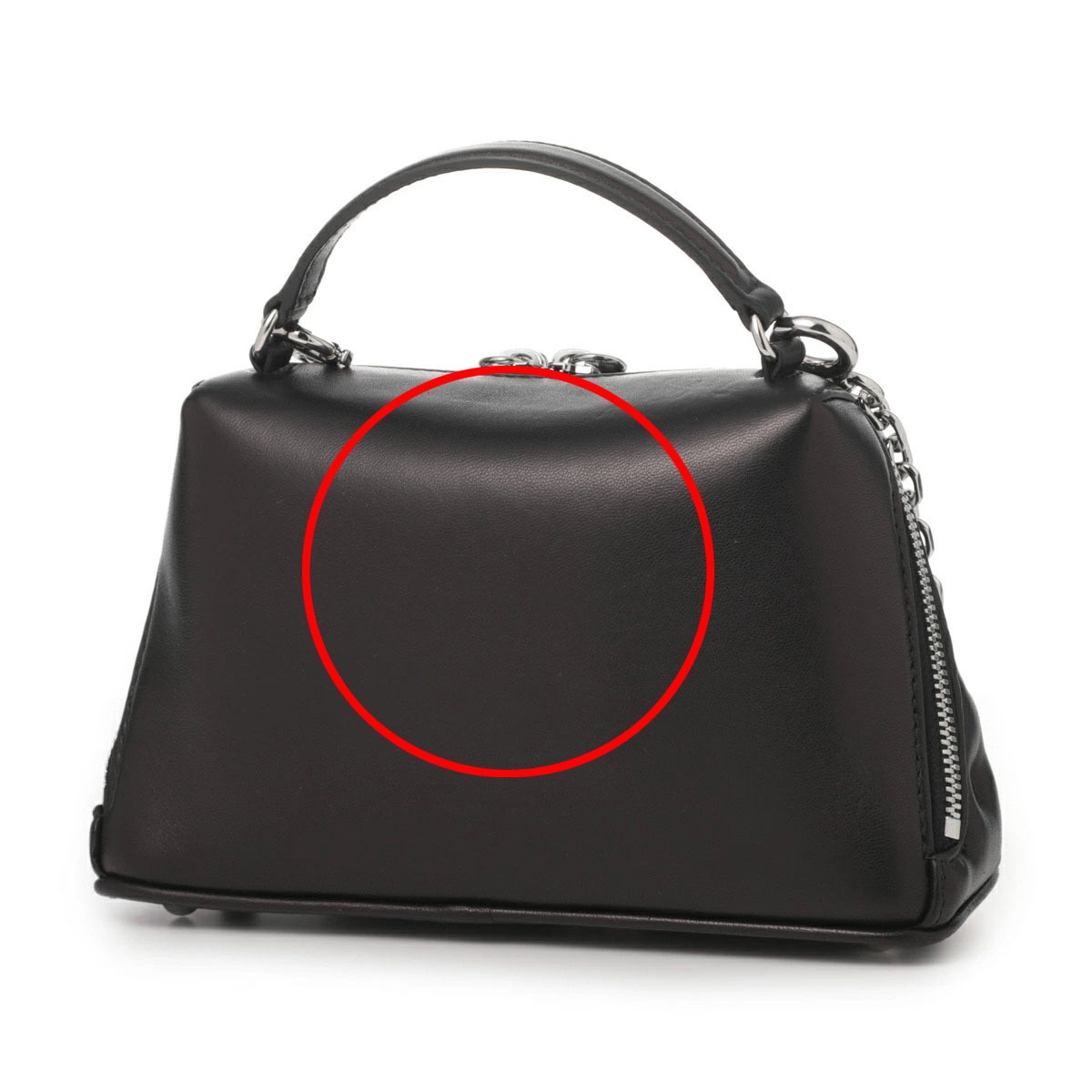 【訳あり】【アウトレット】Maison Margiela メゾンマルジェラ ハンドバッグ 2WAY/ショルダーバッグ/GLAM SLAM EMBROIDERY TRAPEZOID BAG グラム スラム