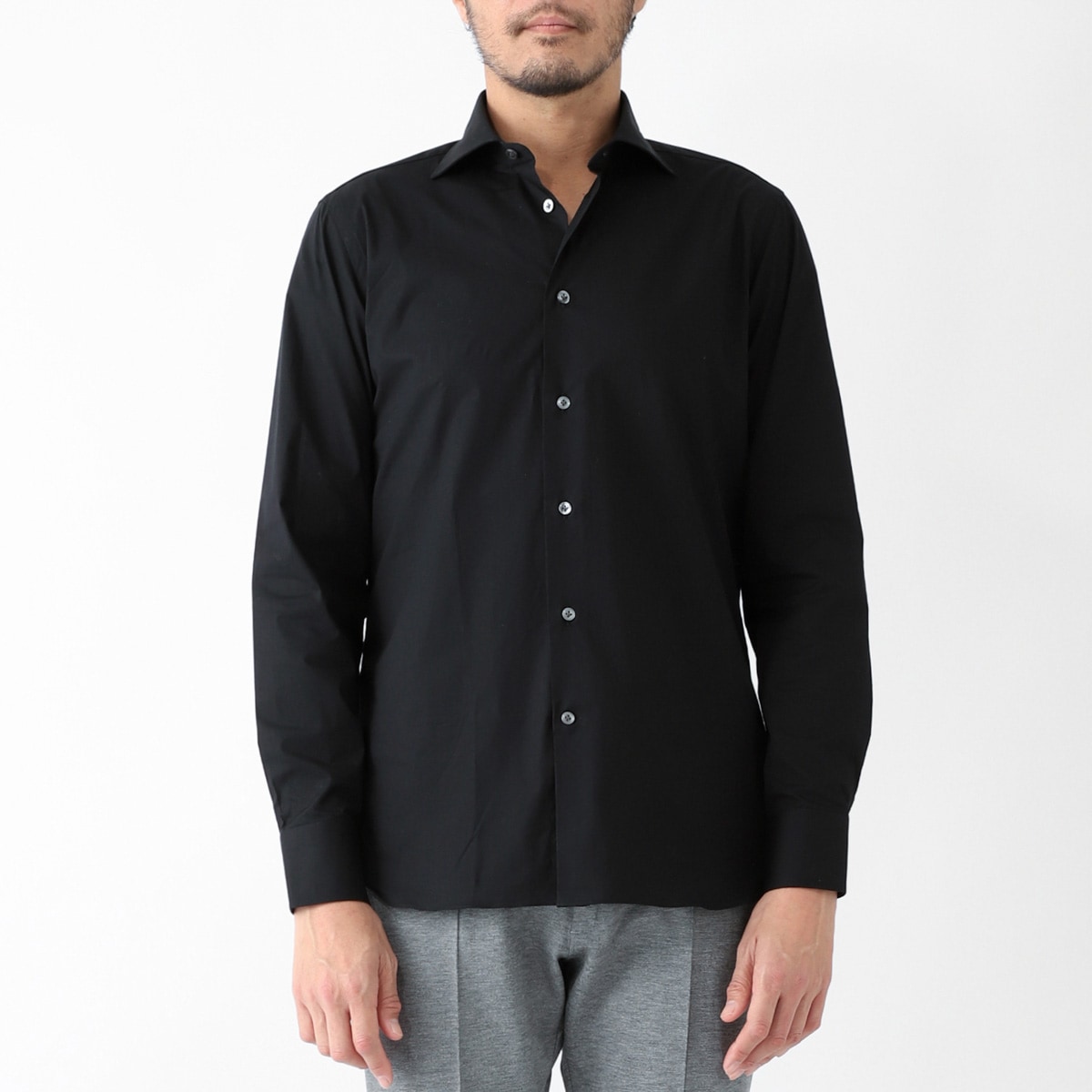 【訳あり】【アウトレット】BORRIELLO ボリエッロ ワイドカラーシャツ/セミワイドカラー フレンチカラー/MARECHIARO SLIM FIT メンズ