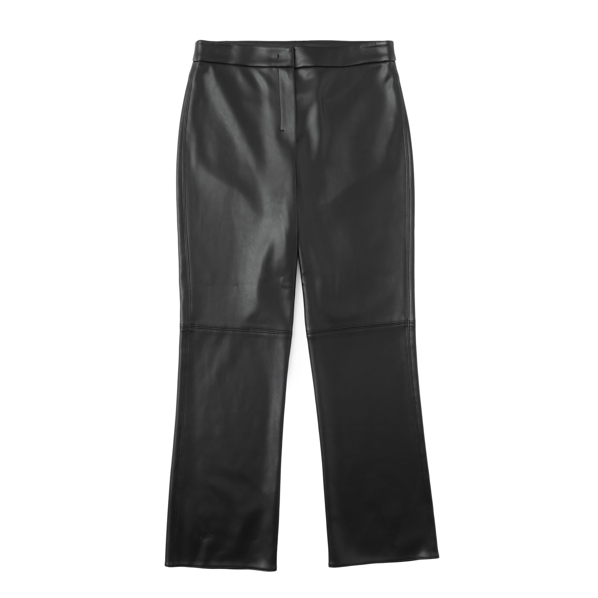 【訳あり】【アウトレット】S Max Mara エスマックスマーラ フレアパンツ/フェイクレザーパンツ/SUBLIME レザールック スリム パンツ レディース