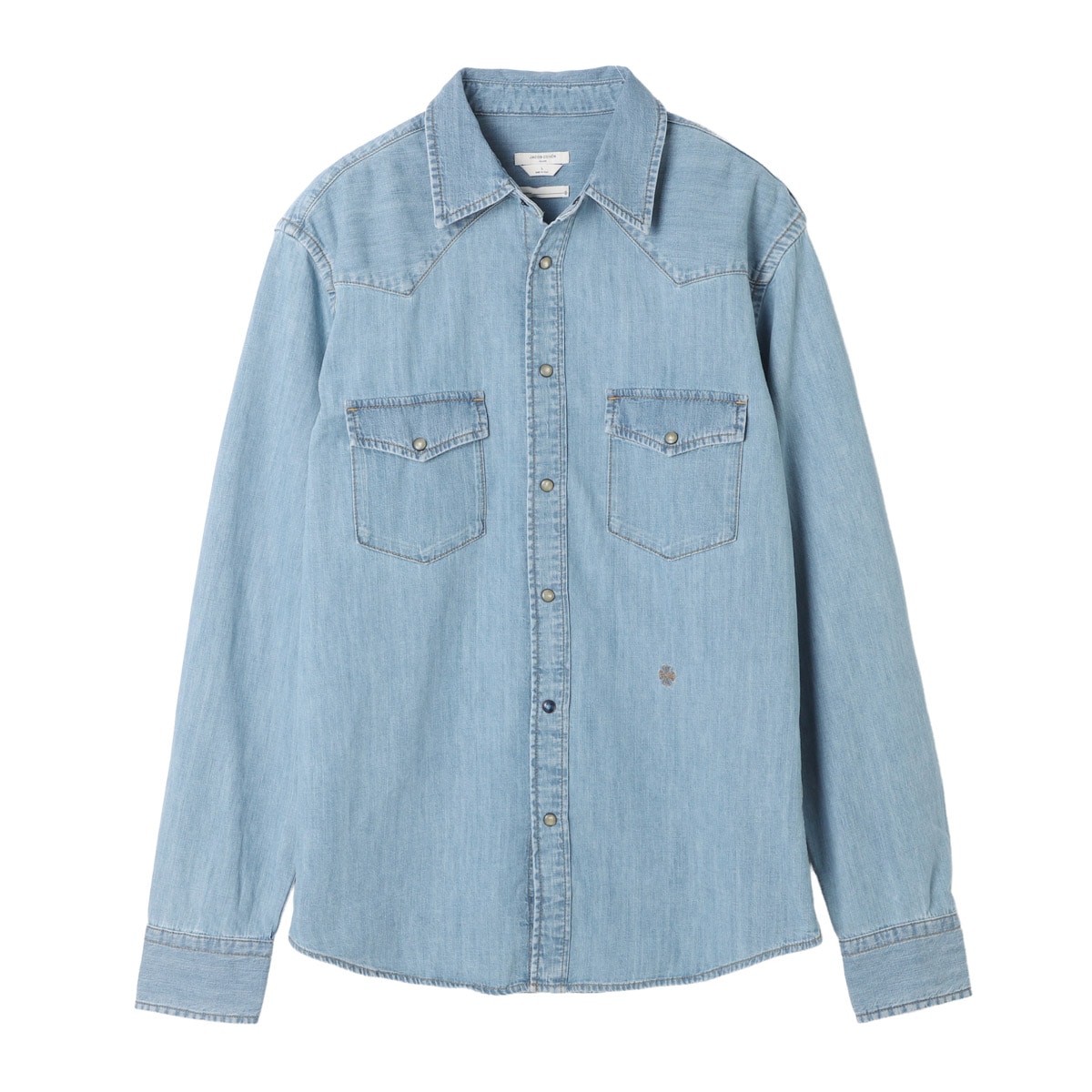 【訳あり】【アウトレット】JACOB COHEN ヤコブコーエン デニムシャツ/ウエスタンシャツ/CAMICIA WESTERN メンズ