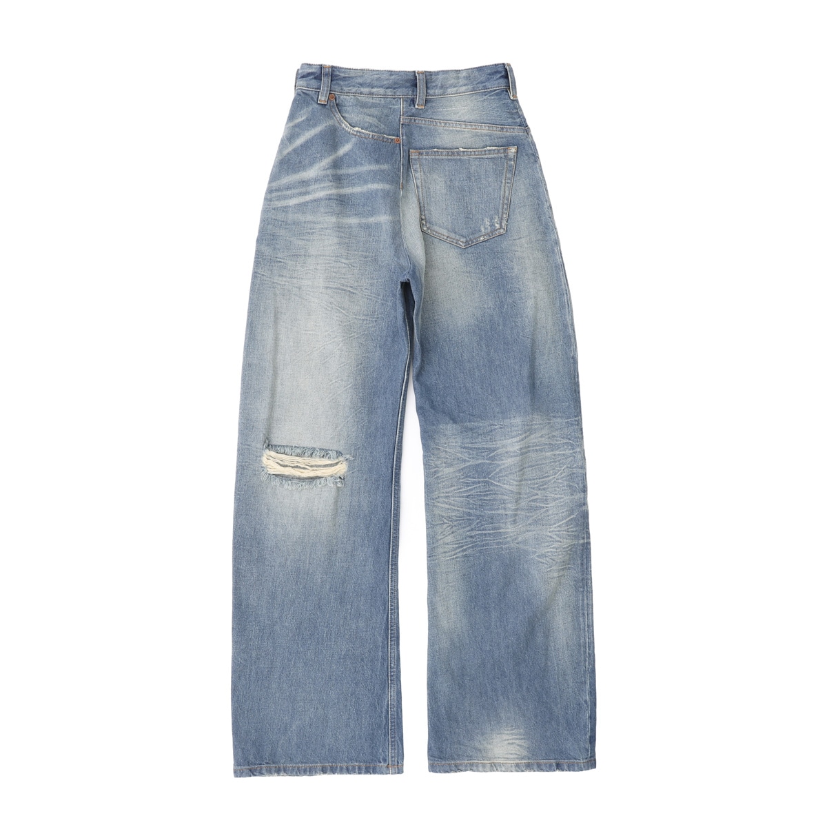 MM6 Maison Margiela エムエム 6 メゾンマルジェラ ジップフライジーンズ/TWIST WIDE LEG JEANS レディース