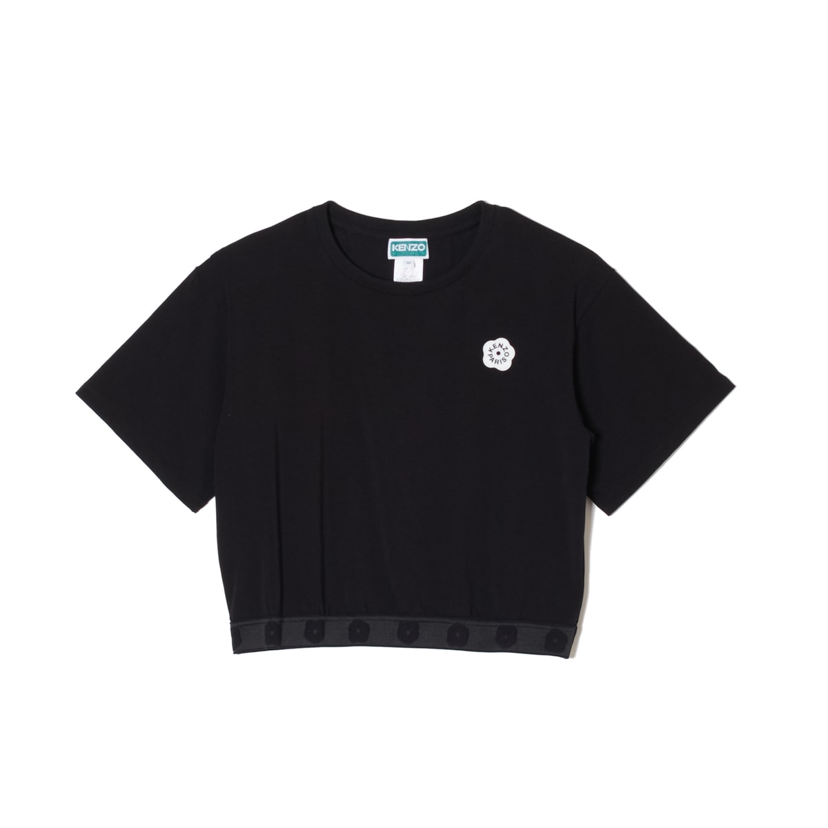 KENZO ケンゾー クルーネックTシャツ/KIDS キッズ ガールズ/フラワー ワンポイント ロゴT レディース