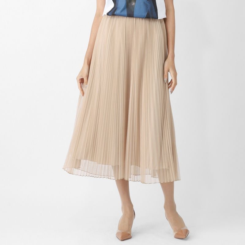 WEEKEND Max Mara ウィークエンドマックスマーラ プリーツスカート/BABY ベビー チュール プリーツ スカート フレアスカート レディース